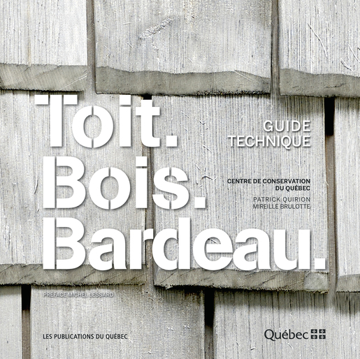 Toit. Bois. Bardeau.